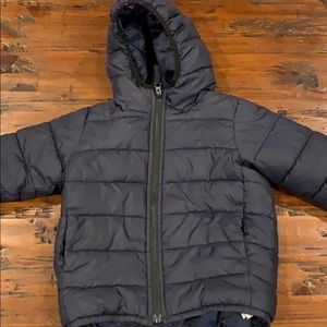 Boys blue winter coat